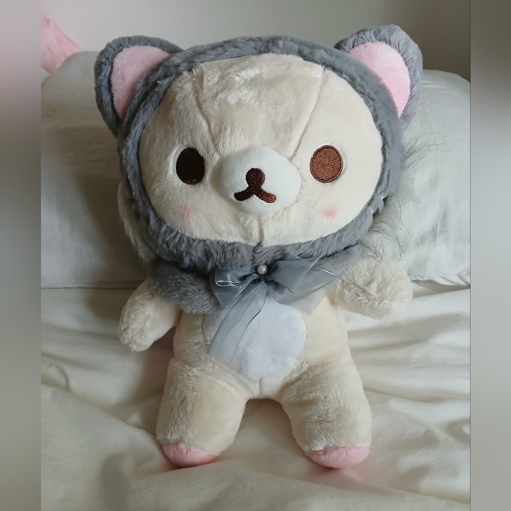 Rilakkuma Cat Costume Plush